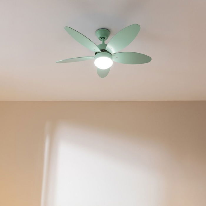 Ventilateur de Plafond avec Lumière Cecotec EnergySilence Aero 4260 Menthe 18 W 40 W