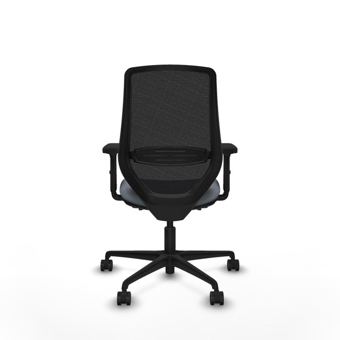 PIQUERAS Y CRESPO Chaise Mardos Synchrone Traslack Gris Maille Noir PIQUERAS Y CRESPO Chaise Mardos Synchrone Traslack Gris Maille Noir