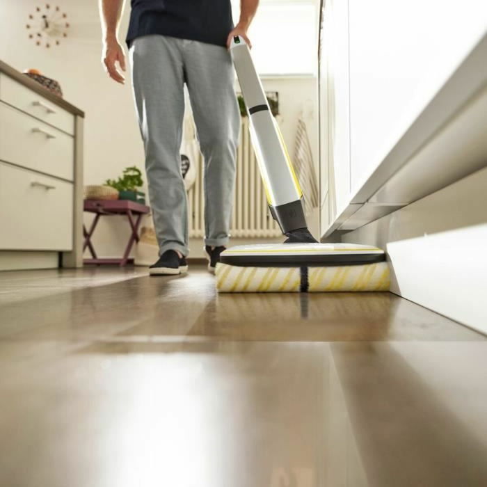 Karcher FC7 Nettoyeur de Sols sans fil 2 en 1 - 3 modes de Nettoyage - Auto-Nettoyage des Rouleaux