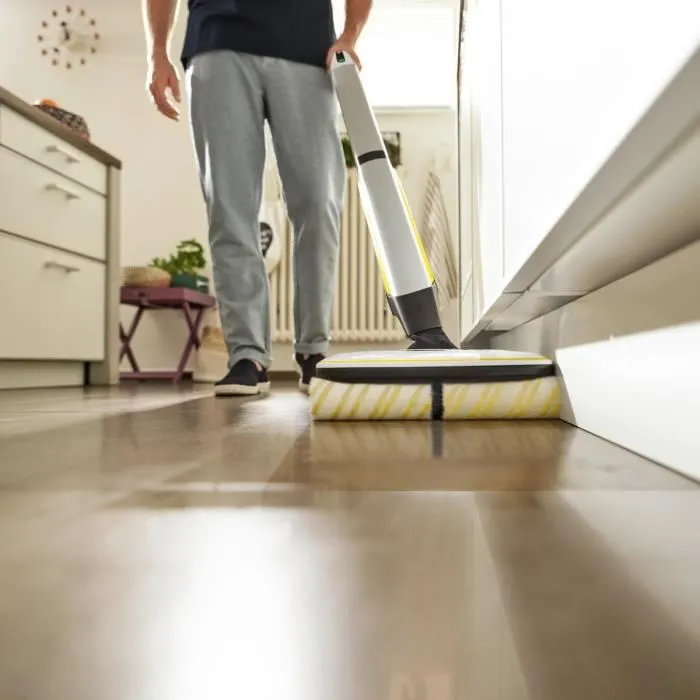 Karcher FC7 Nettoyeur de Sols sans fil 2 en 1 - 3 modes de Nettoyage - Auto-Nettoyage des Rouleaux