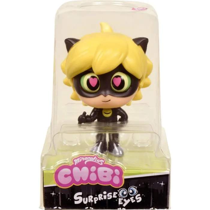 Miraculous Figurine Chibi Surprise - BANDAI - Chibi Eyes - Figure à Collectionner - Modèle Aléatoire Miraculous Figurine Chibi Surprise - BANDAI - Chibi Eyes - Figure à Collectionner - Modèle Aléatoire