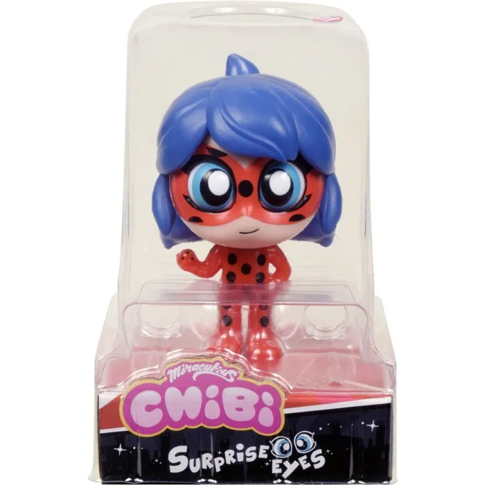 Miraculous Figurine Chibi Surprise - BANDAI - Chibi Eyes - Figure à Collectionner - Modèle Aléatoire Miraculous Figurine Chibi Surprise - BANDAI - Chibi Eyes - Figure à Collectionner - Modèle Aléatoire