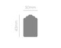 Innspiro Perforatrice de formes Eva Foam Punch étiquette 50mm