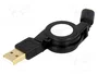 LOGILINK Câble USB 2.0 USB A vers Micro USB B, 0,75m, Noir