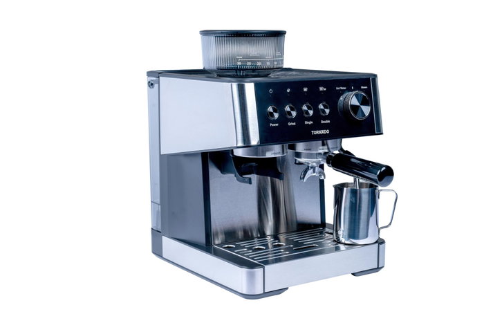 Tornado Machine à café à porte-filtre TCM5431-GS Silver