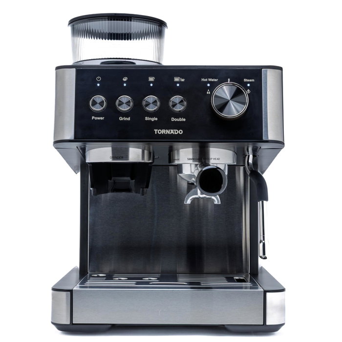 Tornado Machine à café à porte-filtre TCM5431-GS Silver