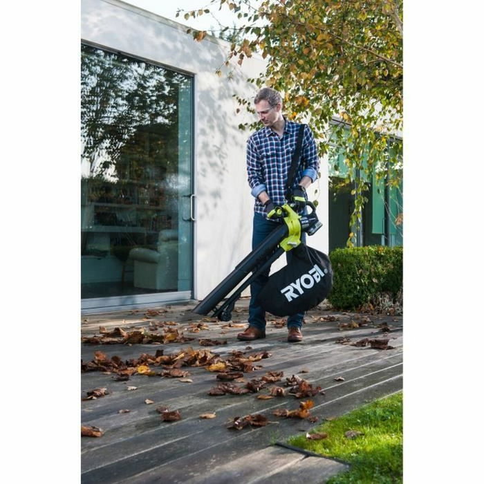Ryobi OBV18 Souffleur aspiro-broyeur 2-en-1 Brushless 18V Ryobi OBV18 Souffleur aspiro-broyeur 2-en-1 Brushless 18V
