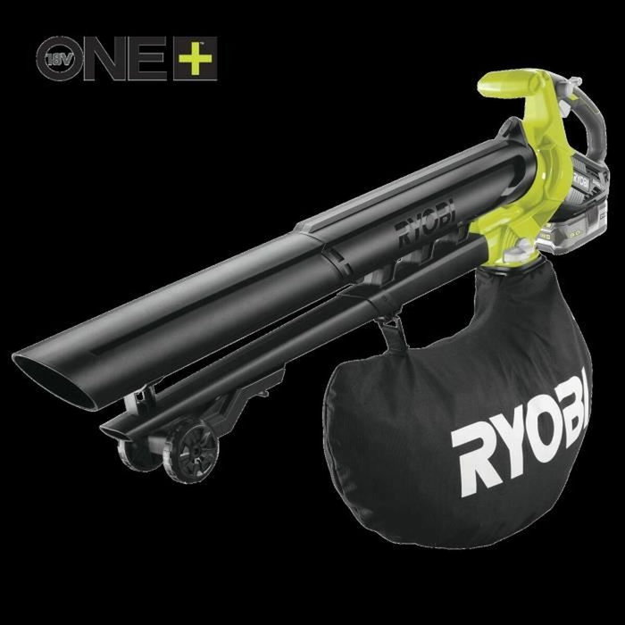 Ryobi OBV18 Souffleur aspiro-broyeur 2-en-1 Brushless 18V Ryobi OBV18 Souffleur aspiro-broyeur 2-en-1 Brushless 18V