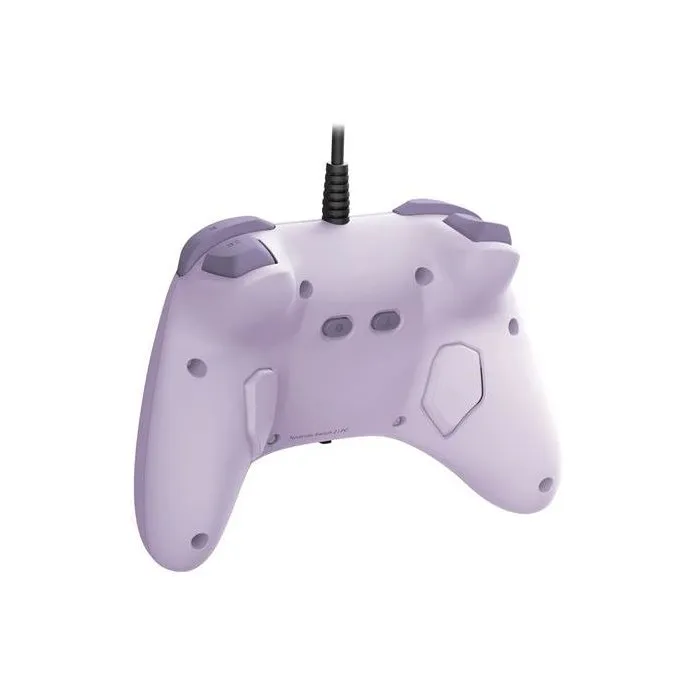Hori - Horipad Turbo - Manette filaire programmable pour Nintendo Switch 2, Switch et Switch OLED - Couleur Lavande - 3 mètres USB-A