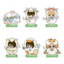 Megahouse Gintama Assortiment Boîte-Mystère Figurines Acrylique Prince Hata & Animal Paradise Farm of Love & Peace 6 cm (6)