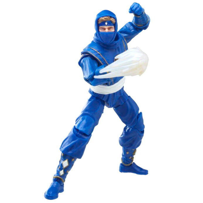 HASBRO Figura Ninja Blue Ranger Power Rangers Lightning Collection 15cm