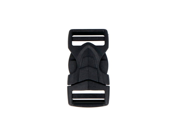 Innspiro Lot de 5 fermoirs doubles en plastique noir 19,8 mm Innspiro Lot de 5 fermoirs doubles en plastique noir 19,8 mm