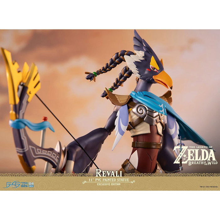 First 4 Figures Figurine The Legend of Zelda : Breath of the Wild - Revali, PVC avec éclairage LED, Édition Collector First 4 Figures Figurine The Legend of Zelda : Breath of the Wild - Revali, PVC avec éclairage LED, Édition Collector