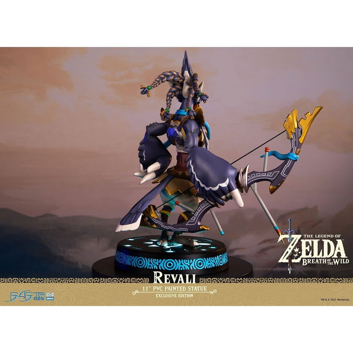 First 4 Figures Figurine The Legend of Zelda : Breath of the Wild - Revali, PVC avec éclairage LED, Édition Collector First 4 Figures Figurine The Legend of Zelda : Breath of the Wild - Revali, PVC avec éclairage LED, Édition Collector