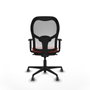 Piqueras y Crespo 1D036G0 Chaise de Bureau Orange Foncé