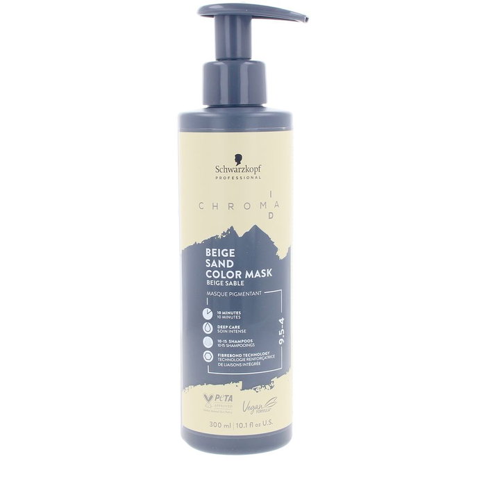 Schwarzkopf CHROMA ID Masque de liaison 9.5-4-Beige Sable 300 ml Schwarzkopf CHROMA ID Masque de liaison 9.5-4-Beige Sable 300 ml