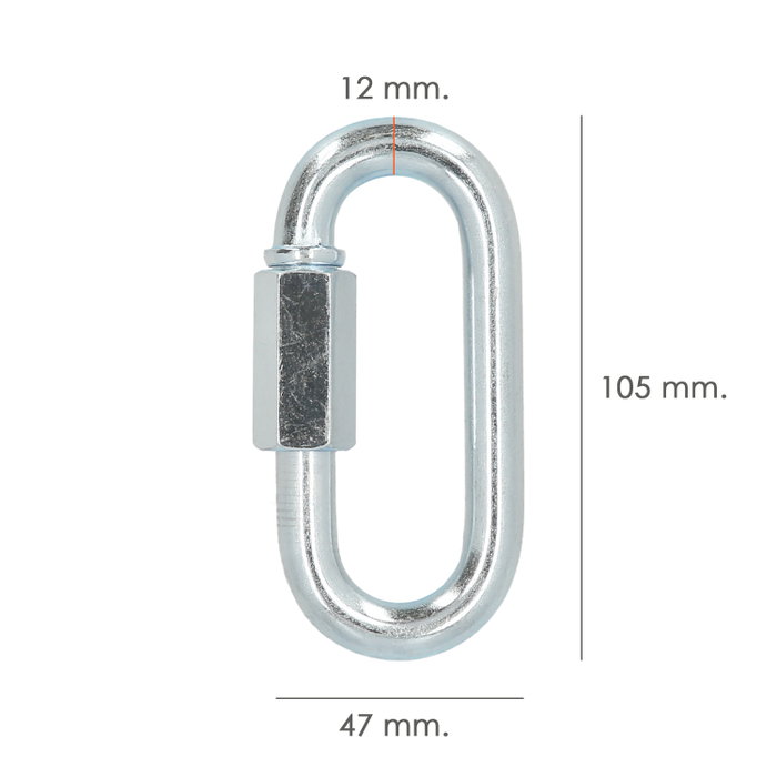 WOLFPACK LINEA PROFESIONAL Maillon rapide chaîne 12,0 mm