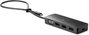 HP Concentrateur USB-C de voyage G2 - Hub 3-en-1 avec Ports USB, HDMI/VGA et Alimentation jusqu'à 90W pour PC Portable