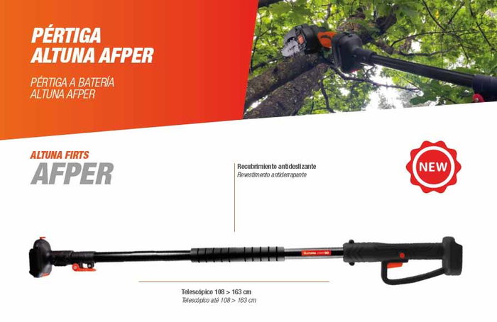 ALTUNA Perche Télescopique 103-163cm pour Tronçonneuse AF150/180 ALTUNA Perche Télescopique 103-163cm pour Tronçonneuse AF150/180