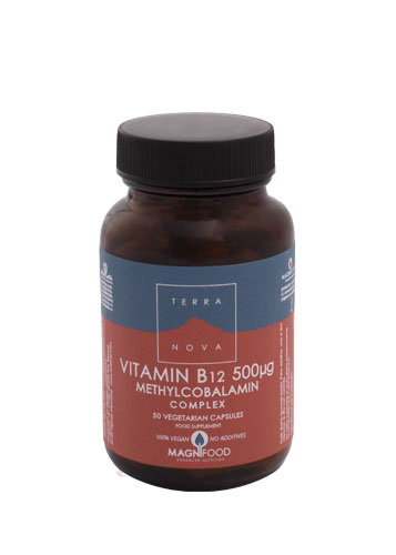 TERRANOVA Vitamina B12 500mcg complex (metilcobalamina) 50vc TERRANOVA Vitamina B12 500mcg complex (metilcobalamina) 50vc