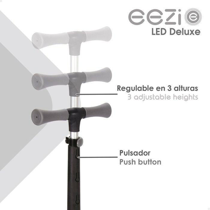 Trottinette Colorbaby Polyuréthane Aluminium Noir Trottinette Colorbaby Polyuréthane Aluminium Noir