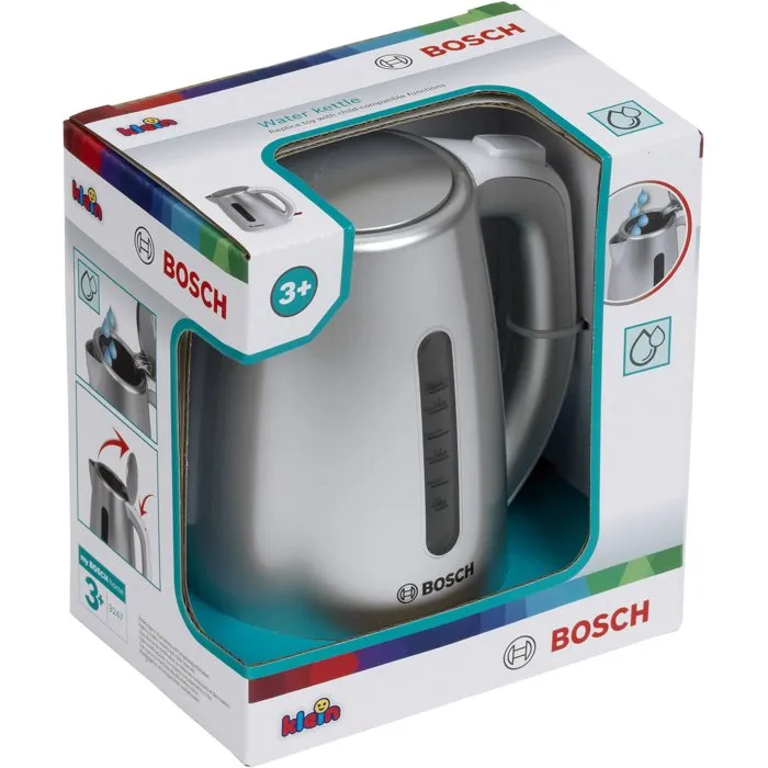 Klein - Bouilloire d'imitation Bosch pour enfants dès 3 ans - Jouet en plastique de haute qualité - Référence 9247