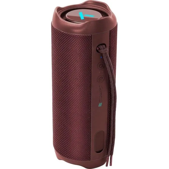 Enceinte Bluetooth YENKEE ELEMENT VIENTO YSP 40RD, 40 W, Son Spatial, IPX6, Bluetooth 5.3, TWS, Batterie 2500 mAh, Appel Mains Libres