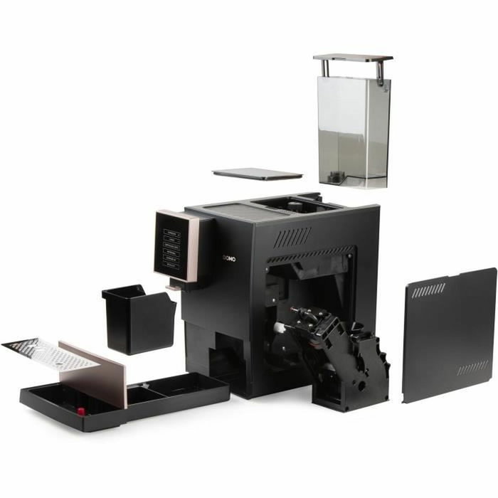 Domo DO743K Machine à expresso automatique avec écran tactile et mousseur à lait
