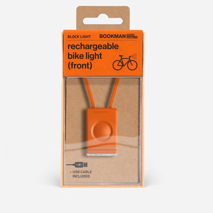 Bookman Block Light LED USB Orange
