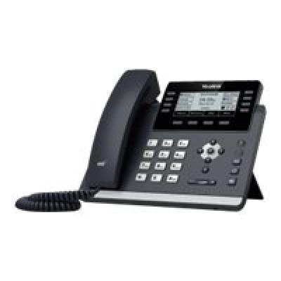 Yealink SIP-T43U Téléphone IP 12 lignes, Wi-Fi, Bluetooth, 3,7 pouces