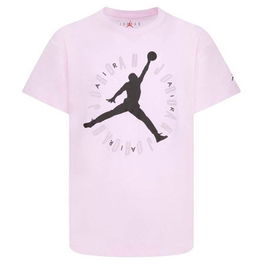 T shirt à manches courtes Enfant Jordan 45C824-A9Y Rose