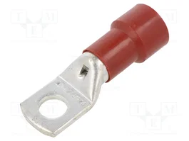 BM GROUP Connecteur à anneau tubulaire isolé rouge 240mm2 M20