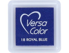 Tsukineko VERSACOLOR Bleu royal opaque 33x33mm
