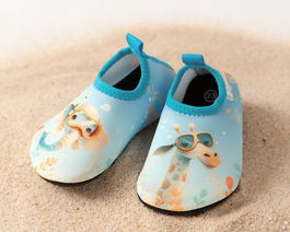 KioKids Chaussures Aquatiques Antiderapantes Pour Bebe Plage Piscine Collection Ocean Dreams Taille 22 Bleu