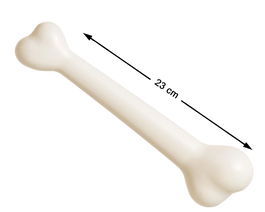 Hueso Decorativo Os en Plastique pour Costume Fêtes Themees Halloween Blanc 23 cm Accessoire Cavernicole Tribal Mascotte