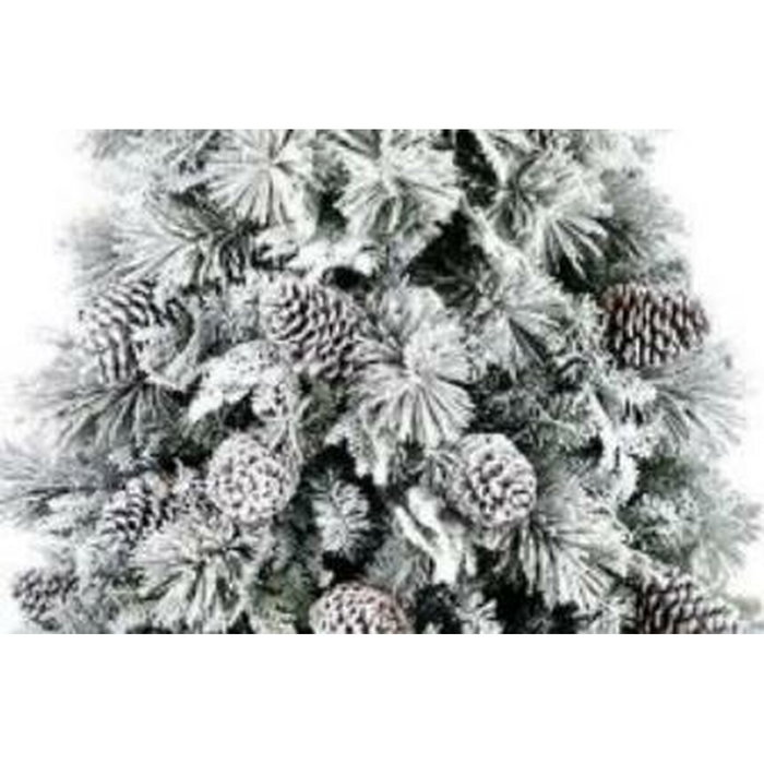 Home ESPRIT Sapin de Noël Blanc Enneigé avec LED 150 cm Home ESPRIT Sapin de Noël Blanc Enneigé avec LED 150 cm