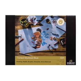 Rembrandt Papier Toned Mystical Blue A4