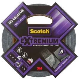 Scotch Toile de Réparation Extremium No Residue - Gris - 18m x 48mm