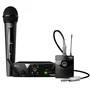 AKG Système Sans Fil UHF Instrumental Band US45A/C avec 1 Émetteur, 1 Microphone et Récepteur