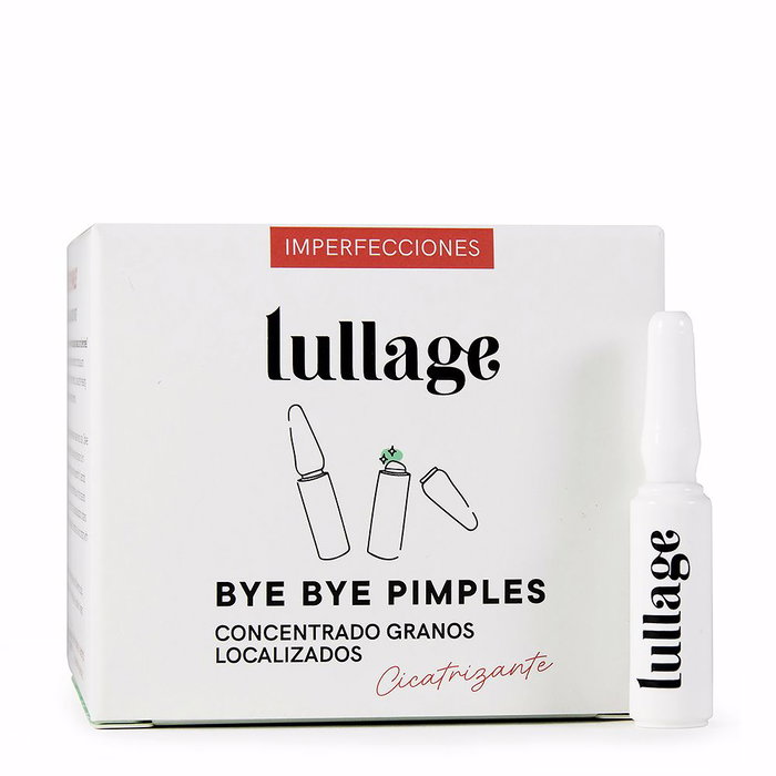 Lullage BYE BYE PIMPLES Ampoules concentrées anti-boutons 5 x 1 ml