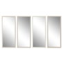 Home ESPRIT Miroir mural Moderne, Lot de 4 Unités, 68 x 2 x 156 cm