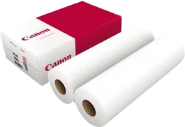 Canon LFM054 Papier Étiquette Rouge 420mm x 175m 2 Rouleaux Blanc