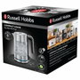 Russell Hobbs Compact Home Bouilloire en Verre 0,8 L Inox et Noir