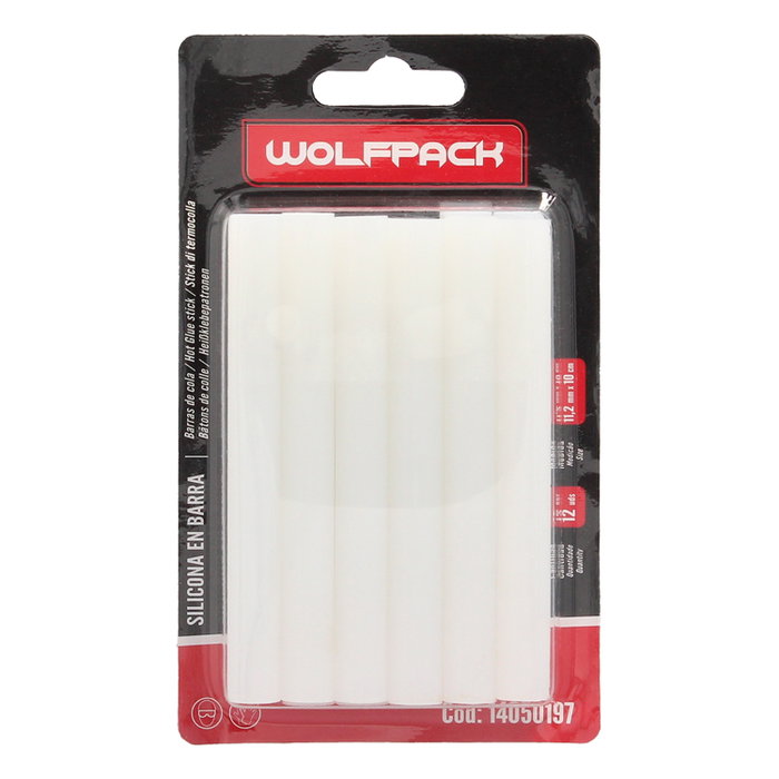 WOLFPACK LINEA PROFESIONAL Silicone en barres 11,2 mm (Blister de 12 unités)