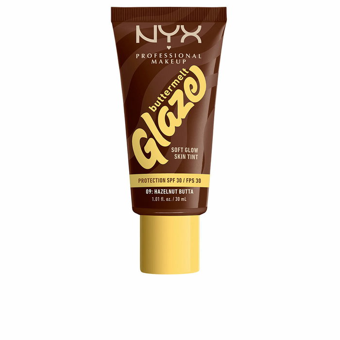 Nyx Professional Make Up BUTTERMELT GLAZE SPF 30 - 09-Beurre de noisette, 30 ml Nyx Professional Make Up BUTTERMELT GLAZE SPF 30 - 09-Beurre de noisette, 30 ml