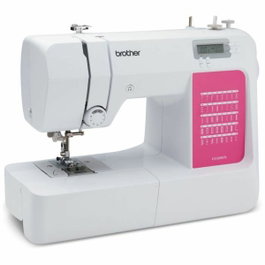 Brother CS120WTs - Machine à coudre électronique blanc et rose avec écran LCD