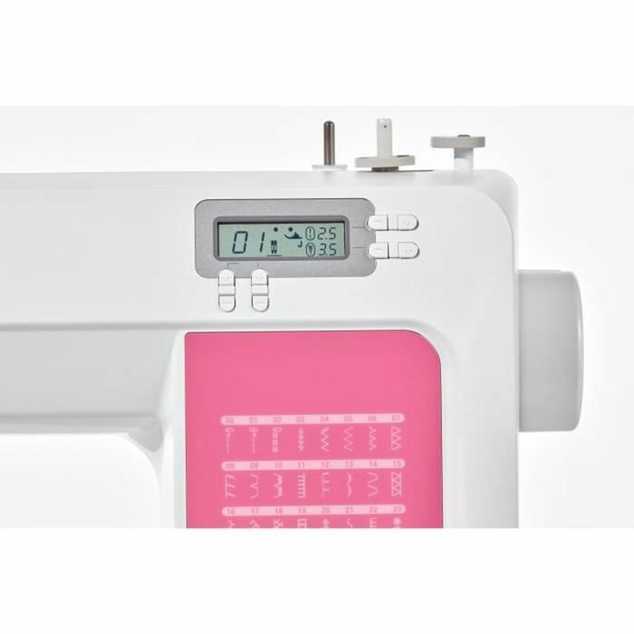 Brother CS120WTs - Machine à coudre électronique avec écran LCD et éclairage LED - Vitesse de 750 points/min - Idéale pour tous les niveaux