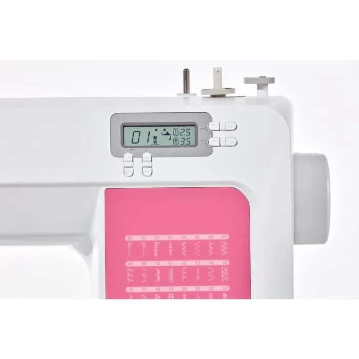 Brother CS120WTs - Machine à coudre électronique avec écran LCD et éclairage LED - Vitesse de 750 points/min - Idéale pour tous les niveaux