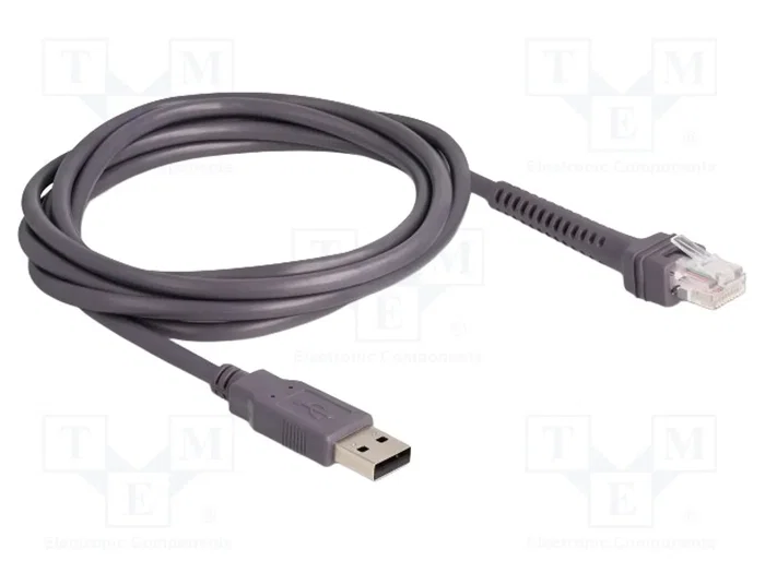 DELOCK Câble USB 2.0 RJ50 vers USB A 2m gris DELOCK Câble USB 2.0 RJ50 vers USB A 2m gris