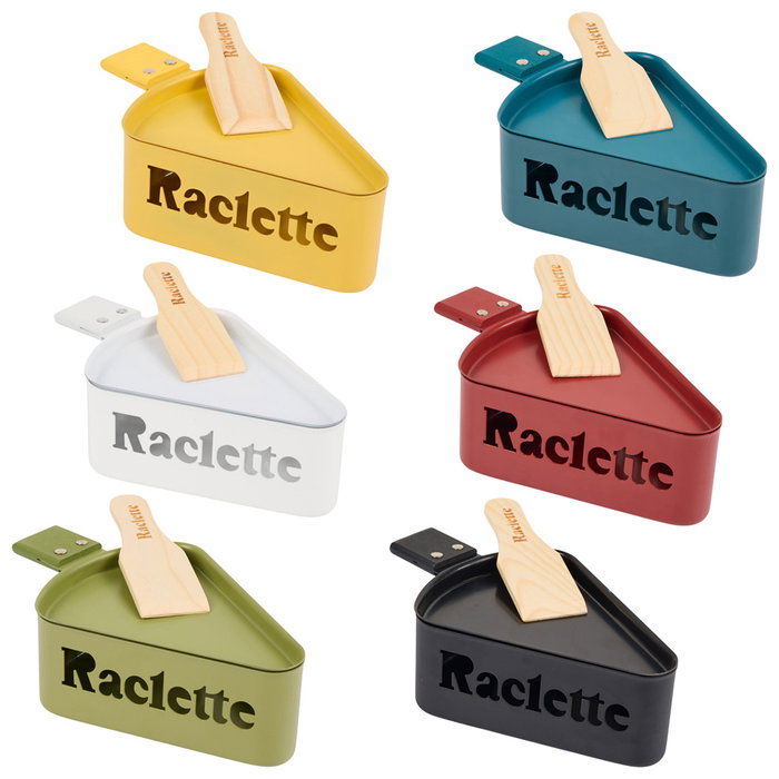 Cook Concept Plateau pour raclette avec moule à fromage en forme de coin Cook Concept Plateau pour raclette avec moule à fromage en forme de coin